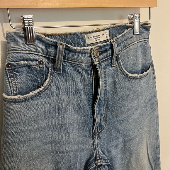 Abercrombie & Fitch The Skinny High Rise Light Size 24 00 - Picture 1 of 5